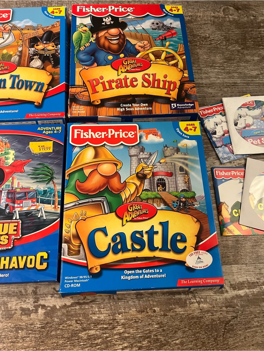 Fisher-Price Kids CD/PC Learning Game Set, untested - Picture 3 of 12
